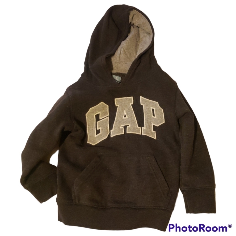 Kids GAP Hooded Sweatshirt Gray - Size 4